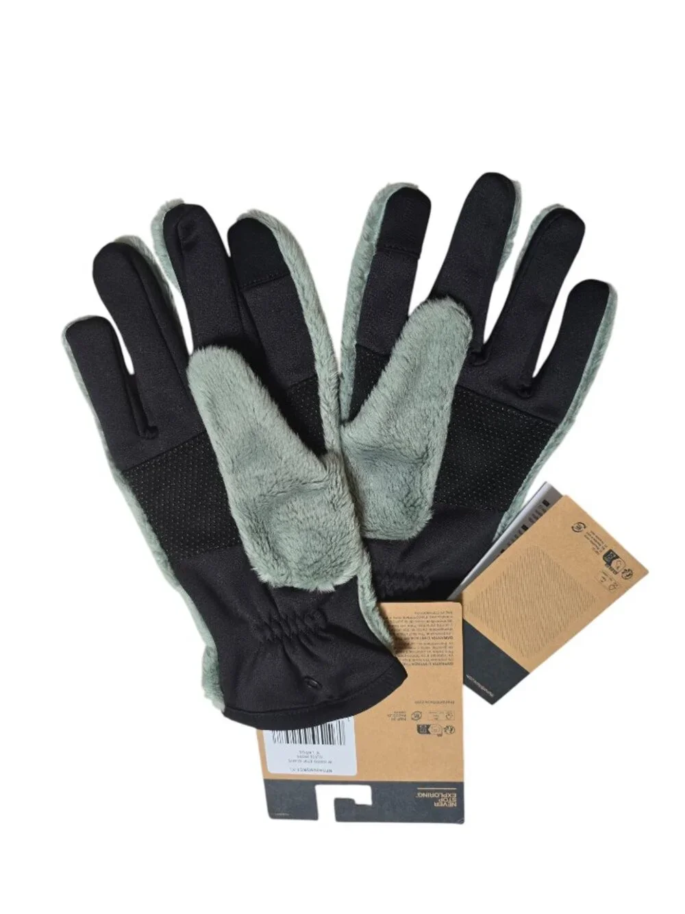 Women's the North Face Osito Etip Gloves XLarge Slate Moss